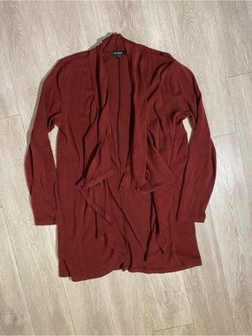 💜3/$25💜 The Limited Open Cardigan- Brick Red- XL
